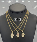 CUBAN CHAIN WITH HAMSA PEDANT